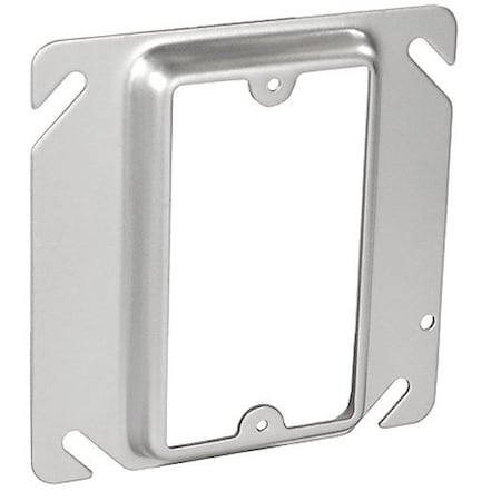 Southwire Device Ring, 1 Gang, Stainless Steel, Square Box Type 52C13-SS